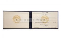 диплом экономиста техникума ссср